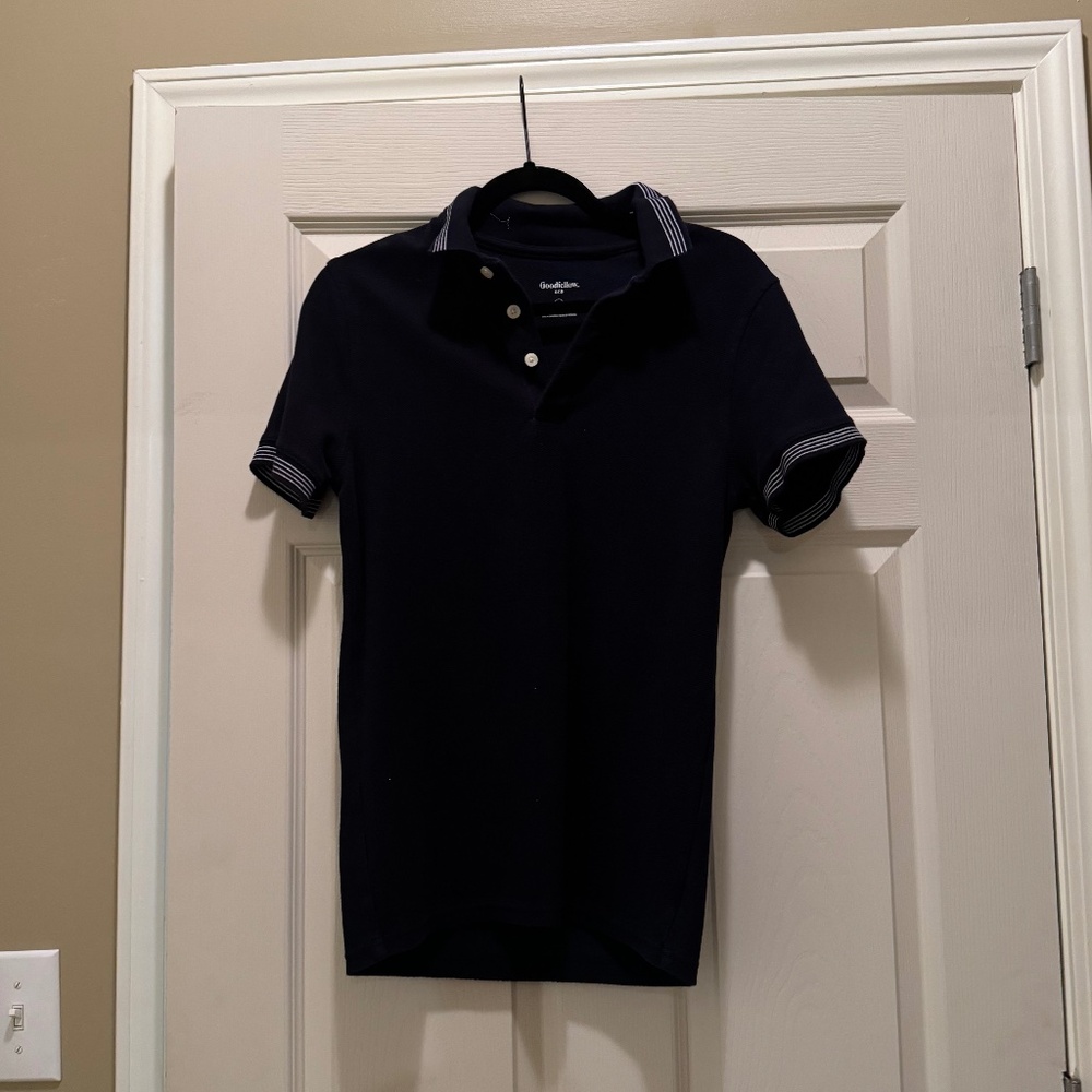 Goodfellow & Co Navy Button Up Shirt